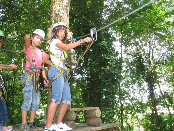 enfants parcours vertigo parc accrobranche la jarne