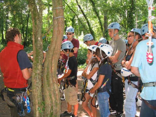 groupe vertigo parc accrobranche la jarne