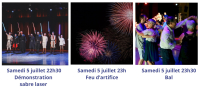La Jarne en fête 5 juillet - Programme de la Soirée