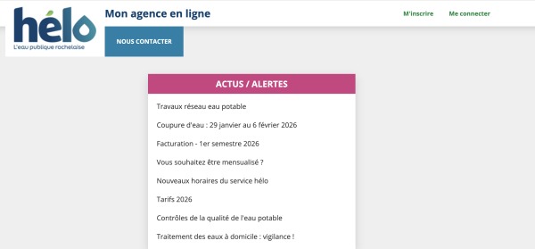 Eau - communiquez votre relev&eacute; entre le 2 et le 13 f&eacute;vrier pour &ecirc;tre factur&eacute; au r&eacute;el